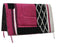 Showman Diamond Design Acrylic Top Saddle Pad With Felt Bottom