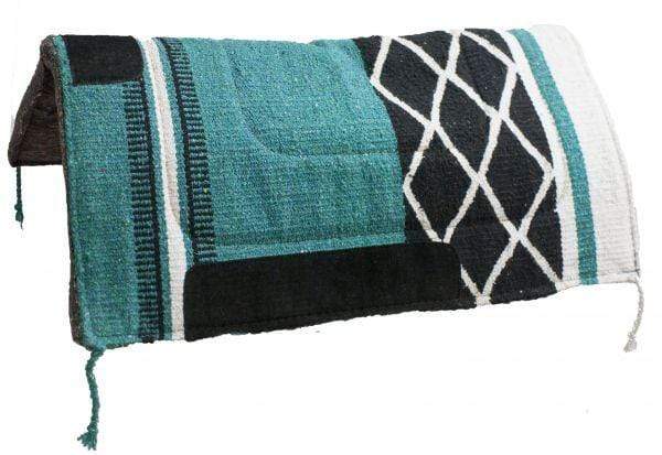 Showman Diamond Design Acrylic Top Saddle Pad With Felt Bottom