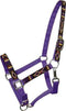 Showman Full Size Adjustable Halter With Embroidered Navajo Designs