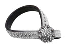 Showman Glitter Leather Tie Down Keeper