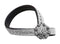 Showman Glitter Leather Tie Down Keeper
