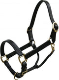 Showman Horse Size Leather Halter