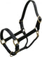 Showman Horse Size Leather Halter