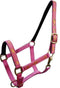 Showman Horse Size Nylon Halter With "Running Horse" Overlay