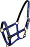 Showman Horse Size Nylon Halter With "Running Horse" Overlay