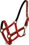 Showman Horse Size Nylon Halter With "Running Horse" Overlay