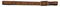 Showman Leather Curb Strap