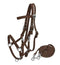 Showman Nylon Combination Halter Bridle With Reins