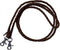 Showman One Piece Leather Braided Roping Reins
