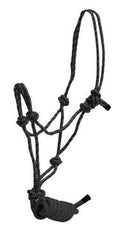 Showman PONY Size Braided Nylon Cowboy Knot Rope Halter