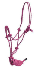 Showman PONY Size Braided Nylon Cowboy Knot Rope Halter