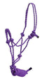 Showman PONY Size Braided Nylon Cowboy Knot Rope Halter