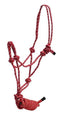 Showman PONY Size Braided Nylon Cowboy Knot Rope Halter