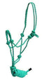 Showman PONY Size Braided Nylon Cowboy Knot Rope Halter