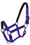 Showman Pony Size Nylon Halter With Glitter Overlay