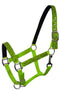 Showman Pony Size Nylon Halter With Glitter Overlay