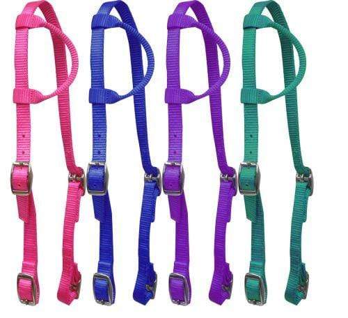 Showman Pony Size Premium Nylon One Ear Headstall