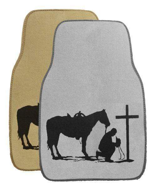 Showman Praying Cowboy Floor Mats
