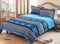 Showman Queen Size 3 Pc Borrego Comforter Set With Southwest Design