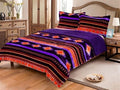 Showman Queen Size 3 Pc Borrego Comforter Set With Southwest Design