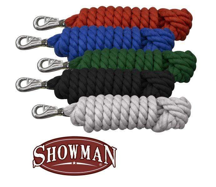 Showman Showman 10' Braided Cotton Lead Rope
