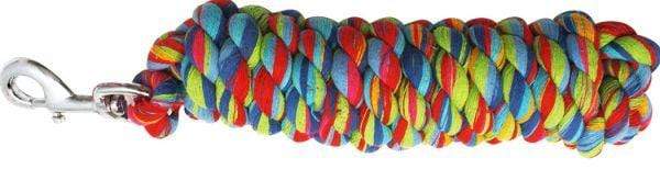 Showman Showman 10' Multi Color Braided Cotton Lead Rope