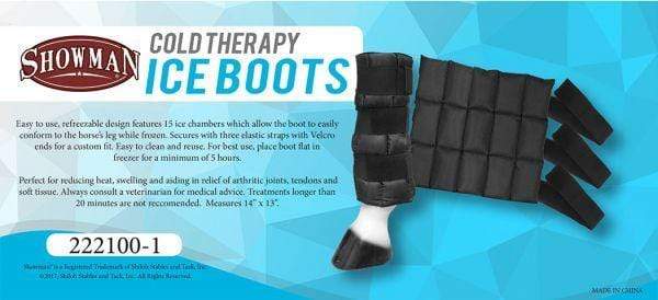 Showman Showman 14" x 13" Cold Therapy Ice Boots