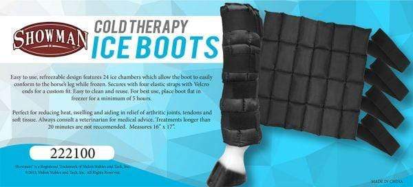 Showman Showman 16" x 17" Cold Therapy Ice Boots