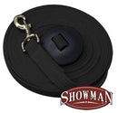 Showman Showman 25' Flat Cotton Web Lunge Line With Brass Snap