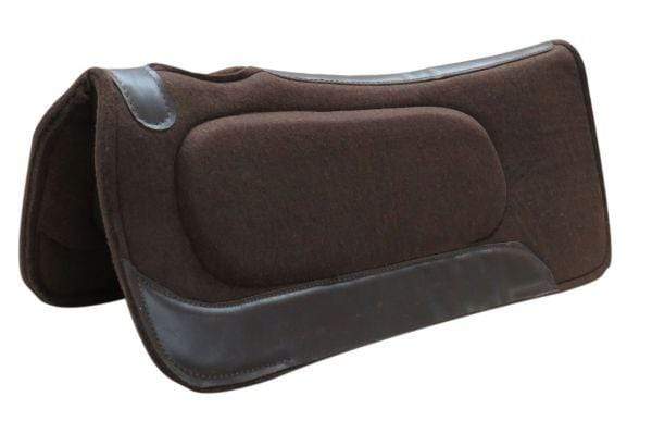 Showman Showman 31" x 31" Brown Felt Built Up Pad
