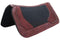 Showman Showman 31" x 32" x 1" Felt Pad With Floral Tooled Trim
