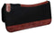 Showman Showman 32" x 31" Contoured Felt Pad With Floral Tooled Wear Leathers