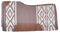 Showman Showman 34" x 36" Gray and Turquoise Memory Felt Bottom Saddle Pad