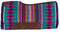 Showman Showman 34" x 36" x 3/4" Multi Colored Memory Felt Bottom Saddle Pad