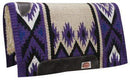Showman Showman 36" x 34" 100% Wool Top Cutter Style Saddle Pad With Kodel Fleece Bottom