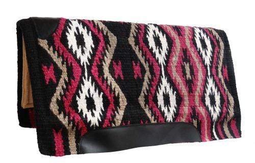 Showman Showman 36" x 34" 100% Woven Wool Top Pad With Memory Felt Bottom