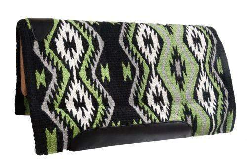 Showman Showman 36" x 34" 100% Woven Wool Top Pad With Memory Felt Bottom