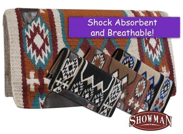 Showman Showman 36" x 34" Cutter Pad With Memory Felt Bottom And Navajo Design