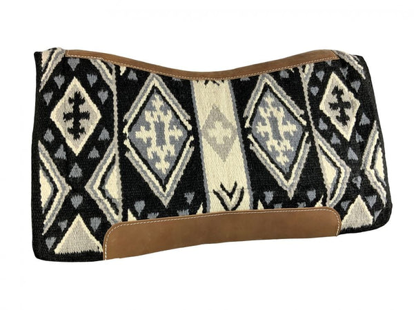 Showman Showman 36" x 34" Wool Top Contoured Memory Felt Bottom Pad