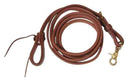 Showman Showman 5/8" Oiled Harness Leather Roping Rein