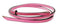 Showman Showman 50" x 1/2" Colored Leather Over and Under Whip