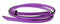 Showman Showman 50" x 1/2" Colored Leather Over and Under Whip