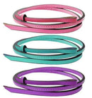 Showman Showman 50" x 1/2" Colored Leather Over and Under Whip