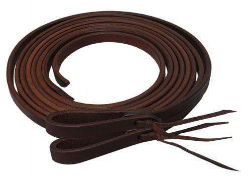 Showman Showman 8ft x 1/2" Oiled Harness Leather Split Reins