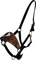 Showman Showman Adjustable Nose Nylon Bronc Halter With Barrel Racer