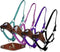 Showman Showman Adjustable Nose Nylon Bronc Halter With Barrel Racer