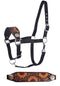 Showman Showman Adjustable Nylon Bronc Halter with Hand Painted Sunflower Nose Band