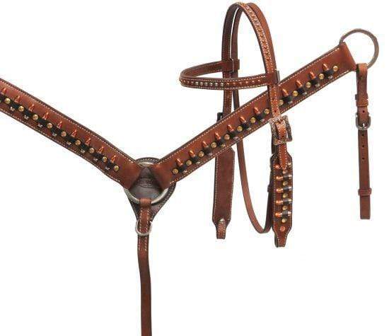 Showman Showman "Ammo Belt" Headstall Set