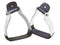 Showman Angled Aluminum Stirrups With Twisted Neck