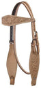 Showman Showman Argentina Cow Leather Headstall